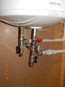 обвязка водонагревателя с кранами для сброса на зиму (3)