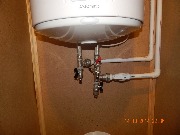 обвязка водонагревателя с кранами для сброса на зиму (2)